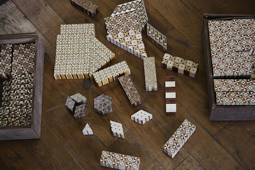 箱根寄木細工 《種板》