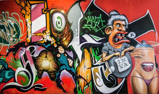 Yakuza Crew (Rasel, Risk, Amok), Inva, Arfs at 3th Street Mode Festival
