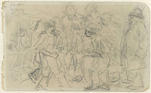 Straatgevecht met omstanders te Londen