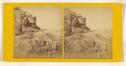 Norman's Woe. Scene of the Wreck of the Hesperus. [Cape Ann, Mass.] (Full Front)