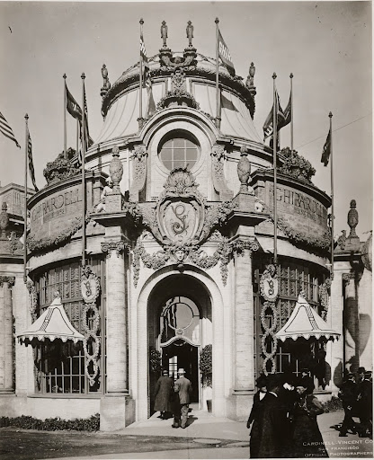 Ghirardelli Chocolate Shop and Factory in the Amusement Zone, Panama Pacific International Exposition