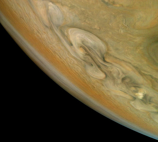 Jupiter's Stormy North