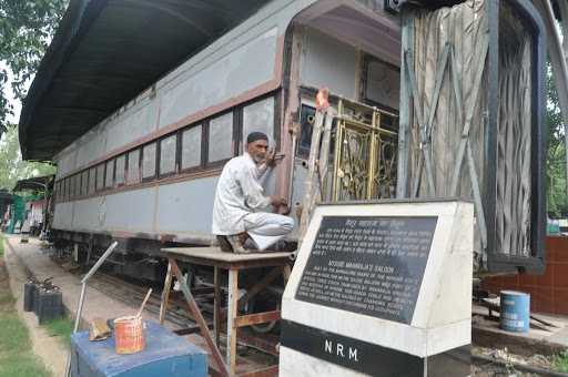 The Maharaja of Mysore Saloon - During Restoration