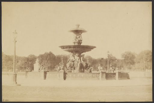 [One of the Fontaines de la Concorde]
