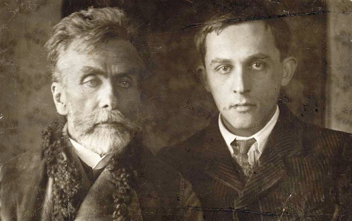 Stanisław Witkiewicz z synem Stanisławem Ignacym