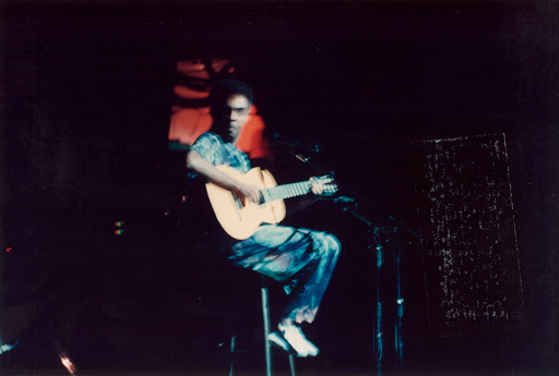 Gilberto Gil em show da turnê do álbum O Eterno Deus Mu Dança