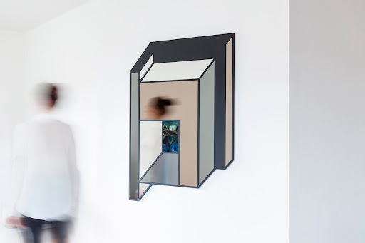 Hommage á Madame Bovary' (mirror) - portrait of Friedrich Egermann