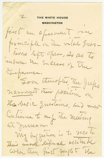 Memorandum to the President, Secretary of State Cordell Hull to FDR, pg3