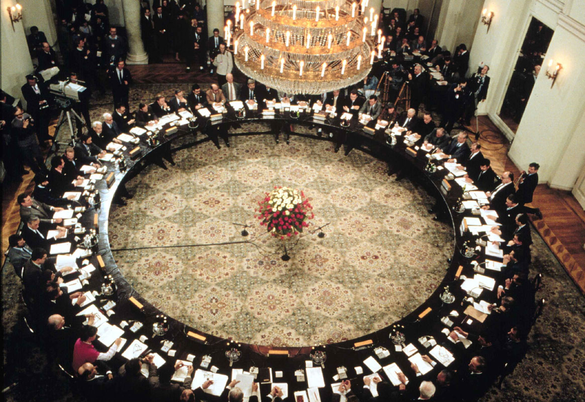 The Round Table talks.