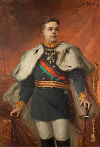 Portrait of King Manuel II