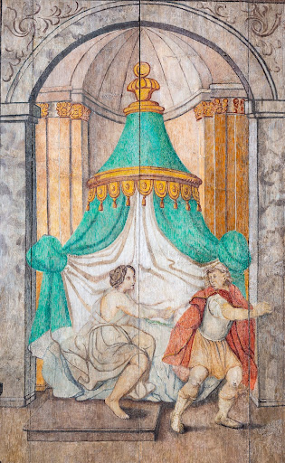 Polichromie w dusznickim młynie papierniczym