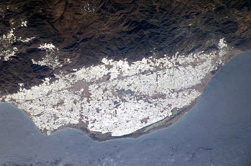 iss008e14686 - Almeria Greenhouses