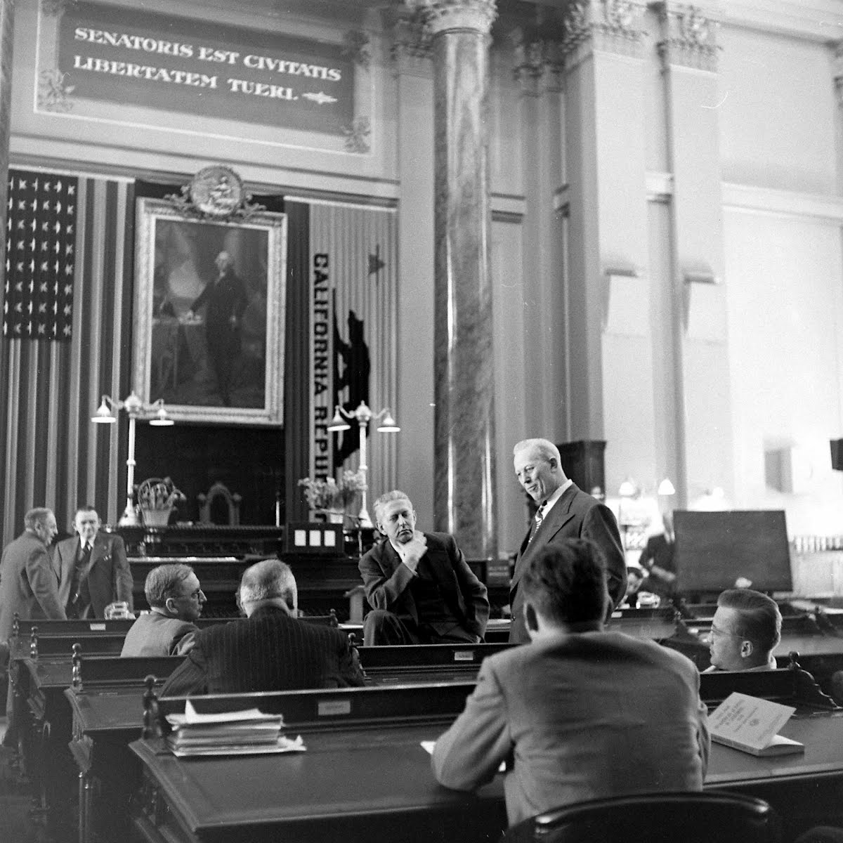 Governor Warren And Family