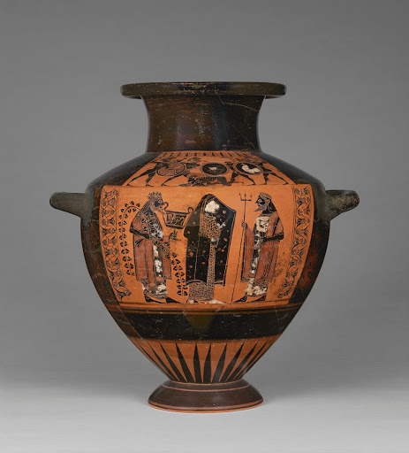 Black-Figure Hydria (Main View, front)