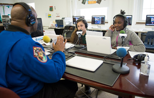 Melvin at Eliot Hine Middle School
