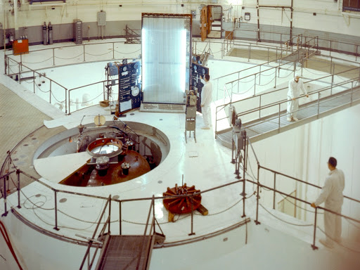 Interior of the Plum Brook Reactor Facility