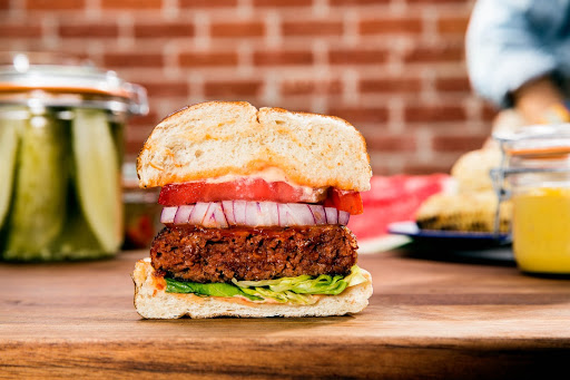 Beyond Meat burger landscape