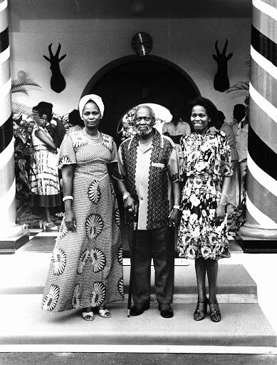 President Kenyatta with family