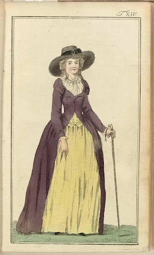 Journal des Luxus und der Moden 1786, Band I, T. 14