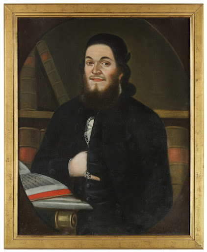 Portrait of Wolf Moses Moscheles
