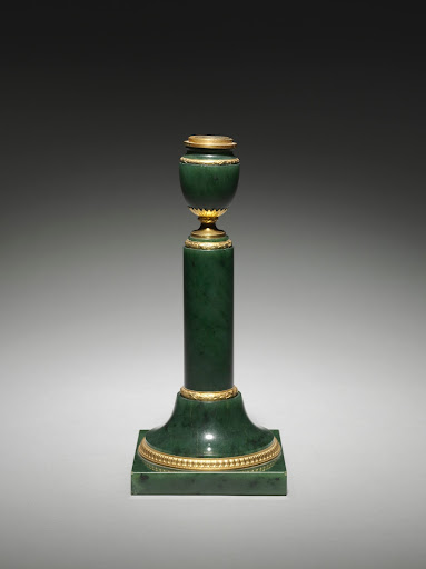 Electric Lamp in the Form of a Candlestick