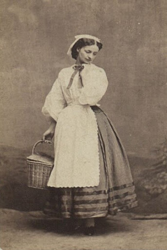 Helena Modjeska as Marie („Sabaudka, czyli szaleństwo matki” / Marie-Jeanne, ou la femme du peuple, Adolphe d'Ennery and Gustave Lemoine).