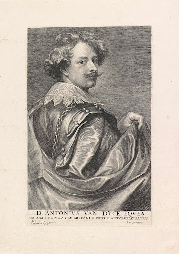 Portret van Anthony van Dyck