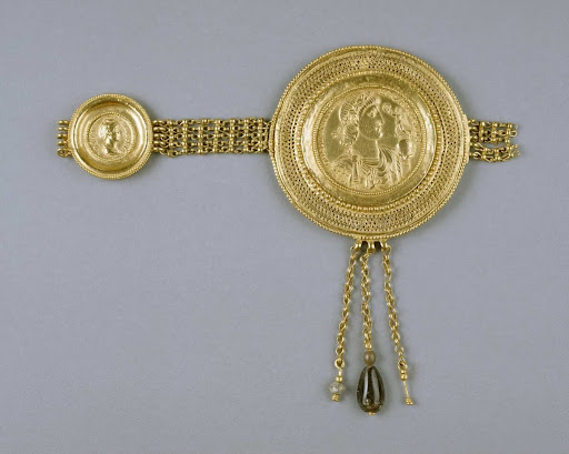 Belt Section with Medallions of Constantius II and Faustina