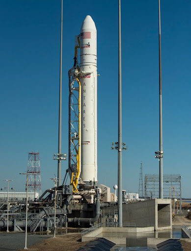Antares Rocket Preparation