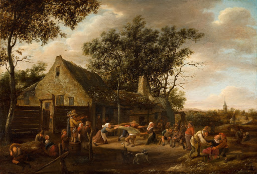 Peasants Dancing at an Inn