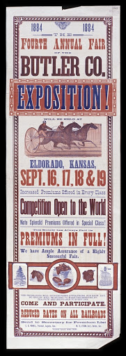 Butler County Fair poster