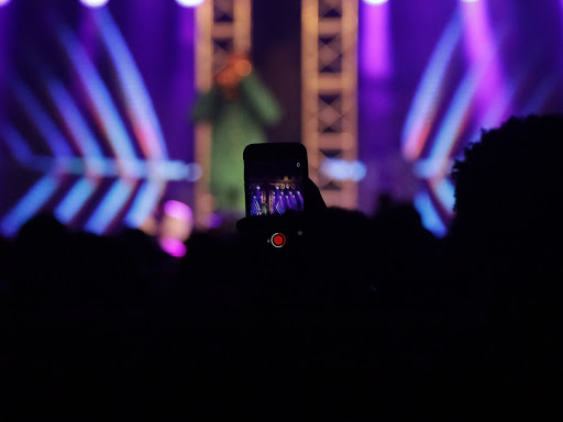 Odunsi (The Engine) performs onstage