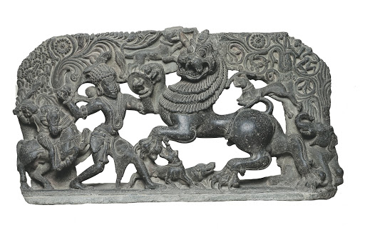 Sala Fighting the Lion