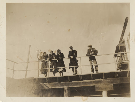 People at the Avalon Pier