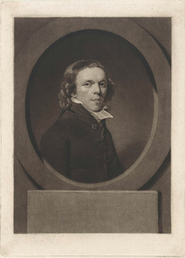 Portret van de predikant Johannes Henricus Hacke