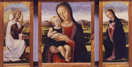 Madonna col Bambino e Annunciazione