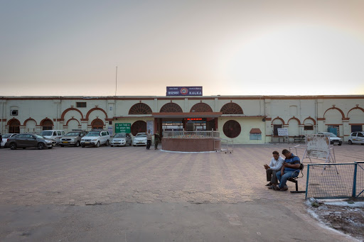 A view of the Kalka Railway Station
