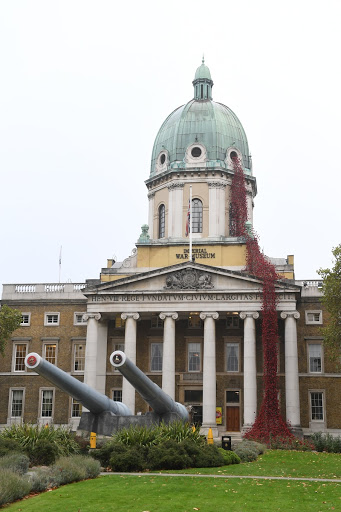 Poppies: Weeping Window at Imperial War Museum, London