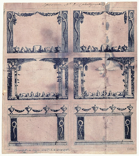 "Épreuve nº2 (photographie)" Conjunto de rótulos para frascos farmacêuticos