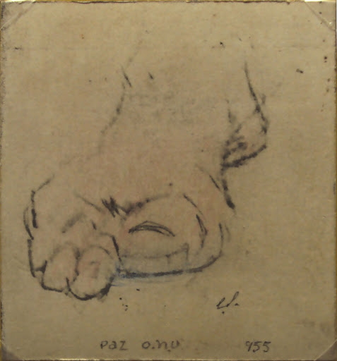 Study for the "Paz" panel