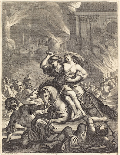 Illustration to Jean Desmarets' "L'Ariane"