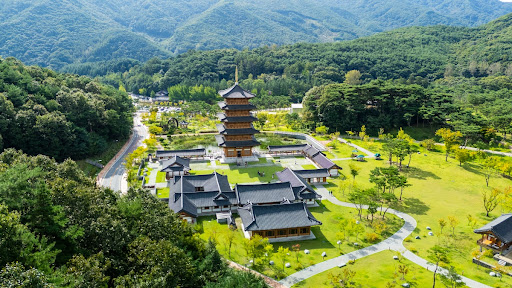 The Scenery Behind Samyeongdaesa Park