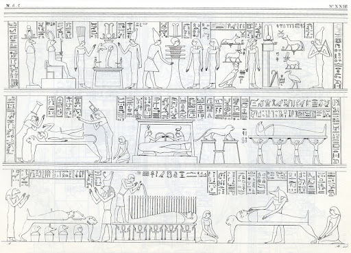 Plate 23 from "Monumenti Dell'Egitto e Della Nubia"