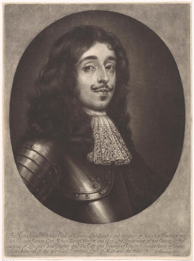 Portret van Charles Stanley, graaf van Derby