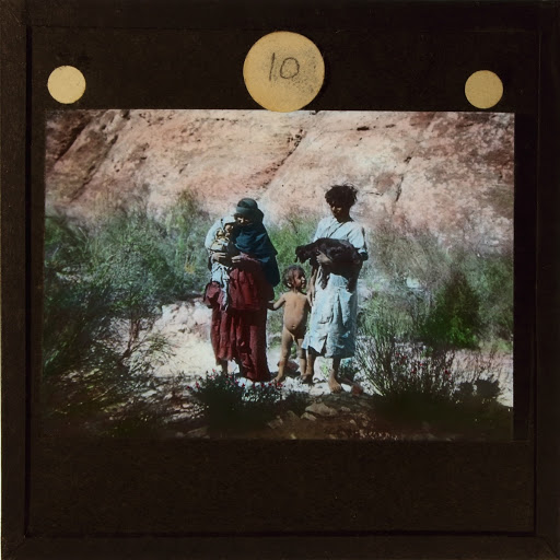 Bedouin family at Petra