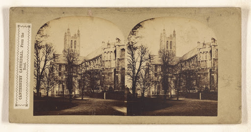 Canterbury Cathedral, From the East. (Full Front)