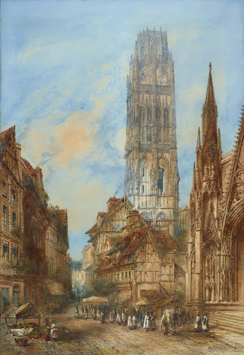The Butter Tower of Rouen Cathedral