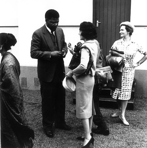Nelson Mandela and Ruth First