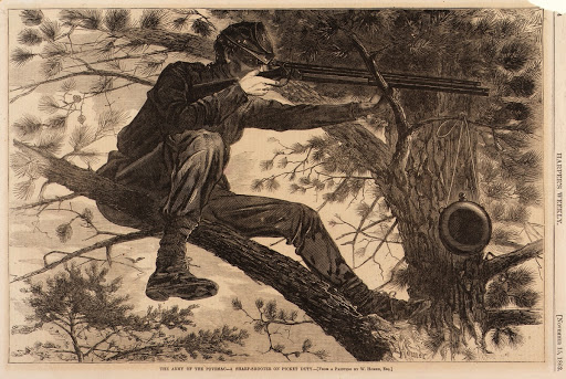 The Army of the Potomac–A Sharp-Shooter on Picket Duty