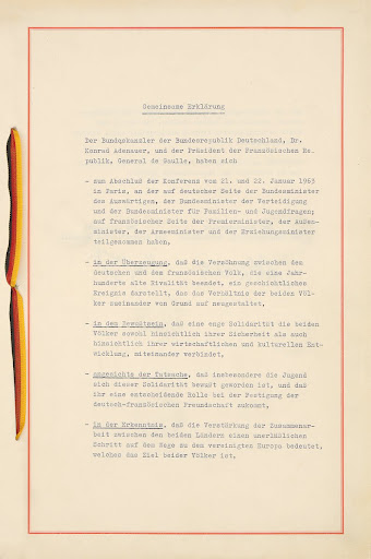 Treaty concerning German-French co-operation Treaty concerning German-French co-operation